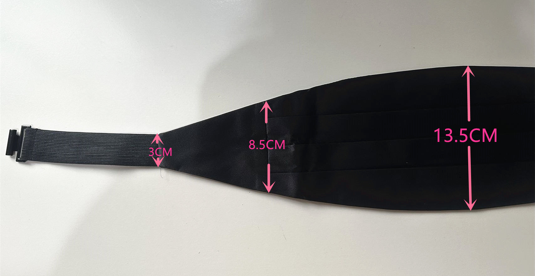 Black Plain Cummerbund