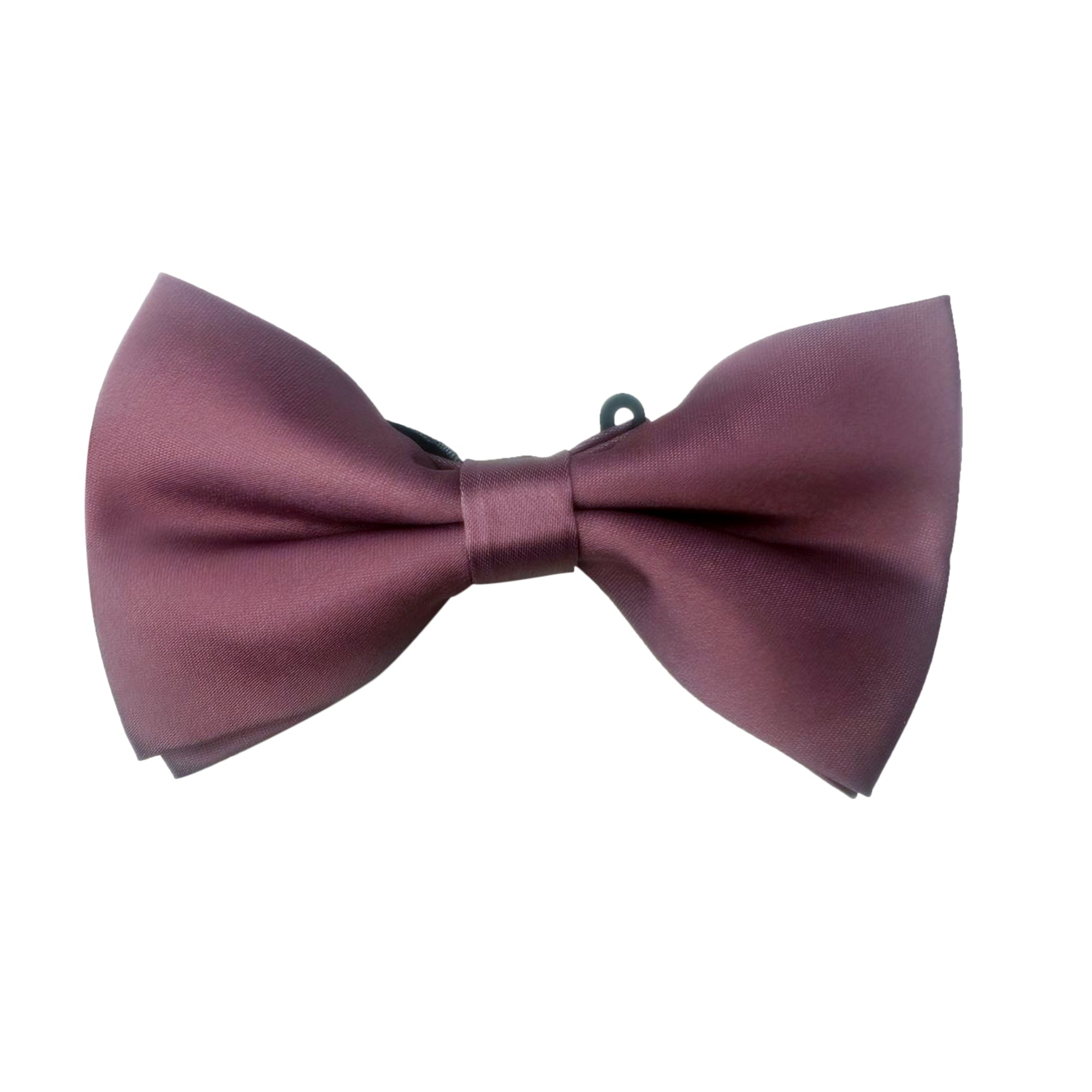 Amethyst Purple Satin Self-tied Bow Tie