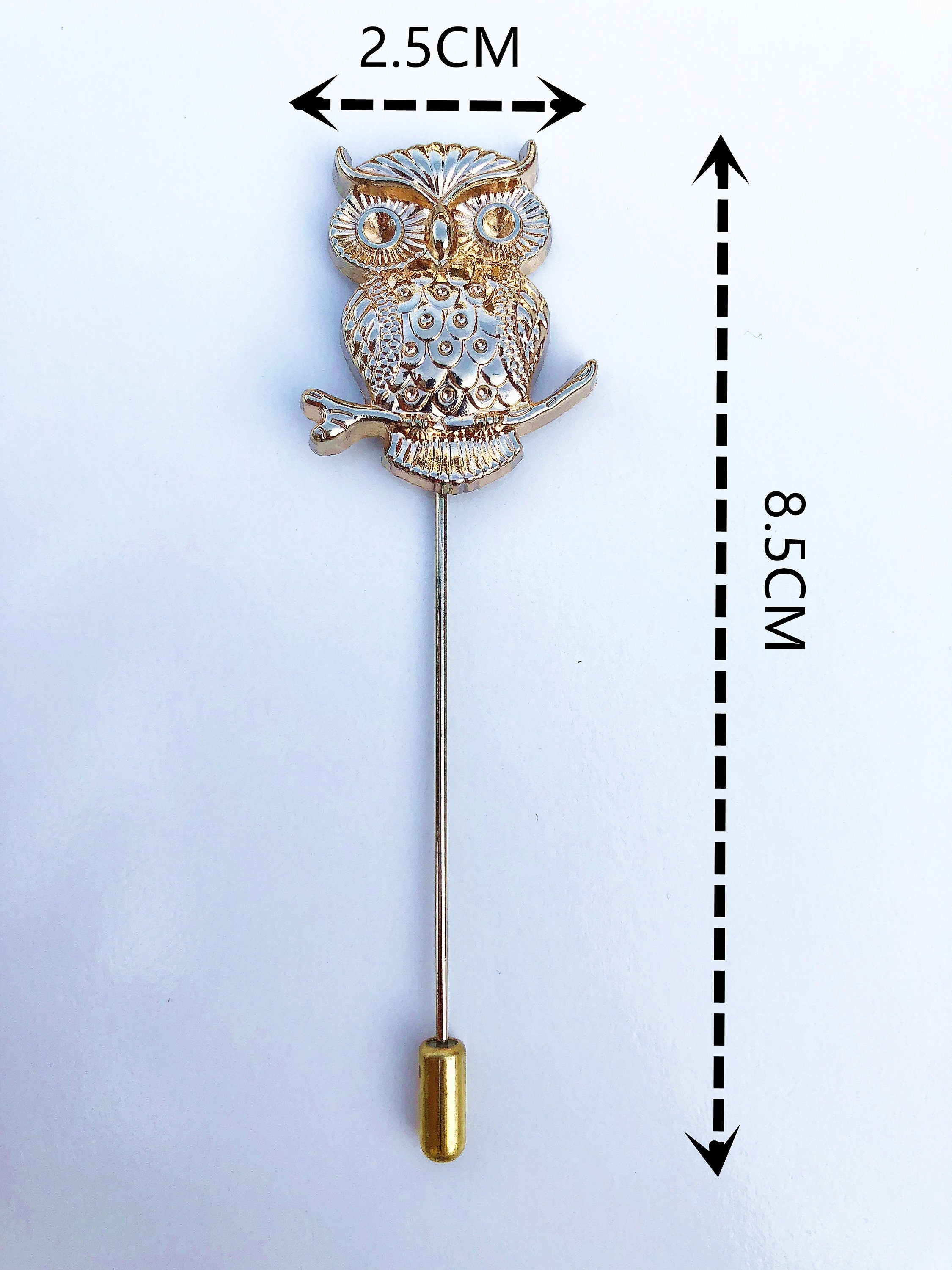 Night Owl Lapel Pin