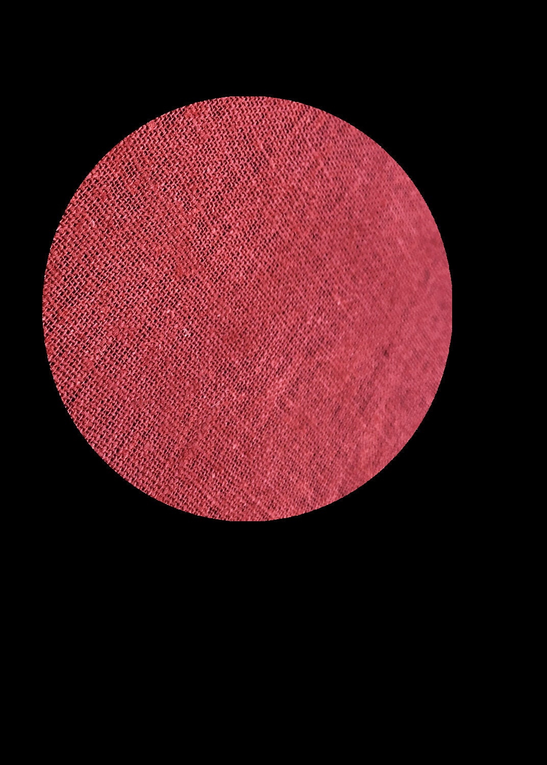 Solid Maroon Linen Pre-tied Bow Tie