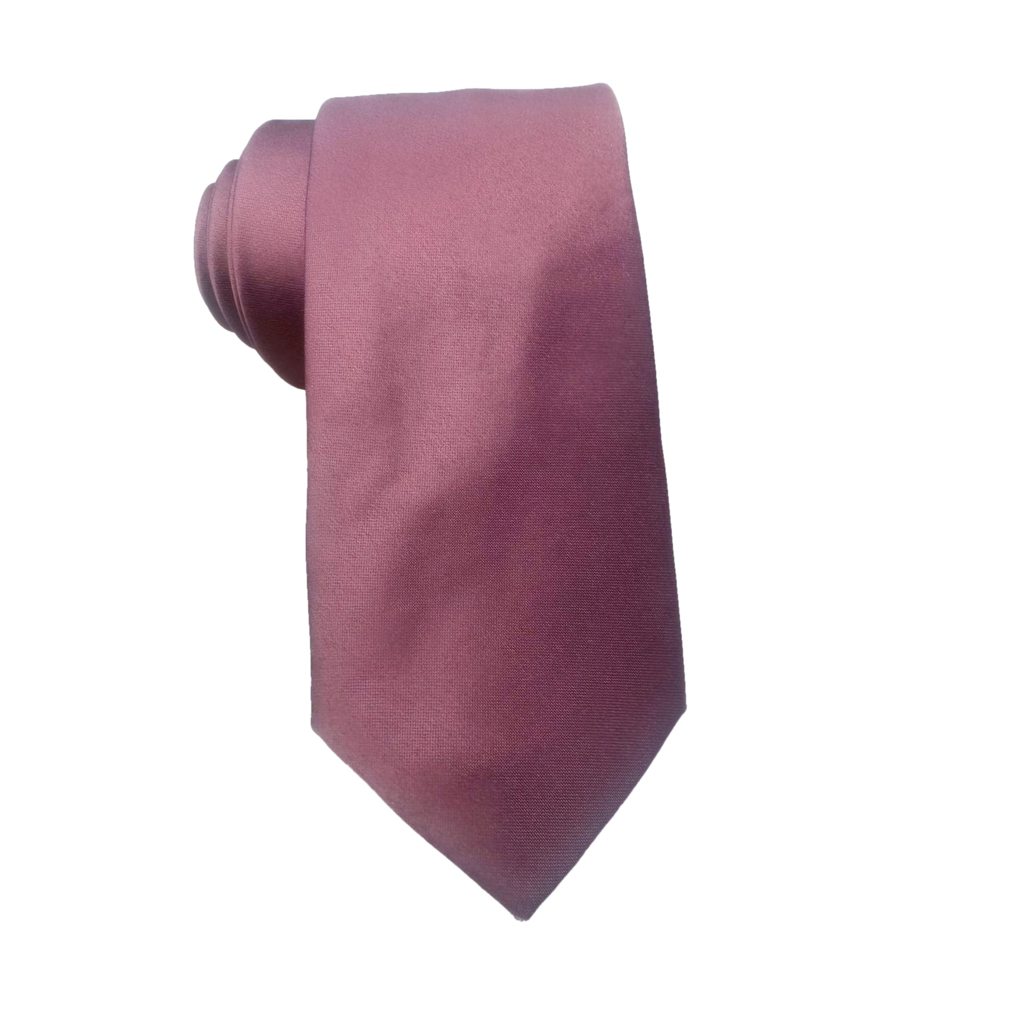 Amethyst Purple Satin Necktie