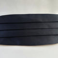 Black Plain Large Cummerbund