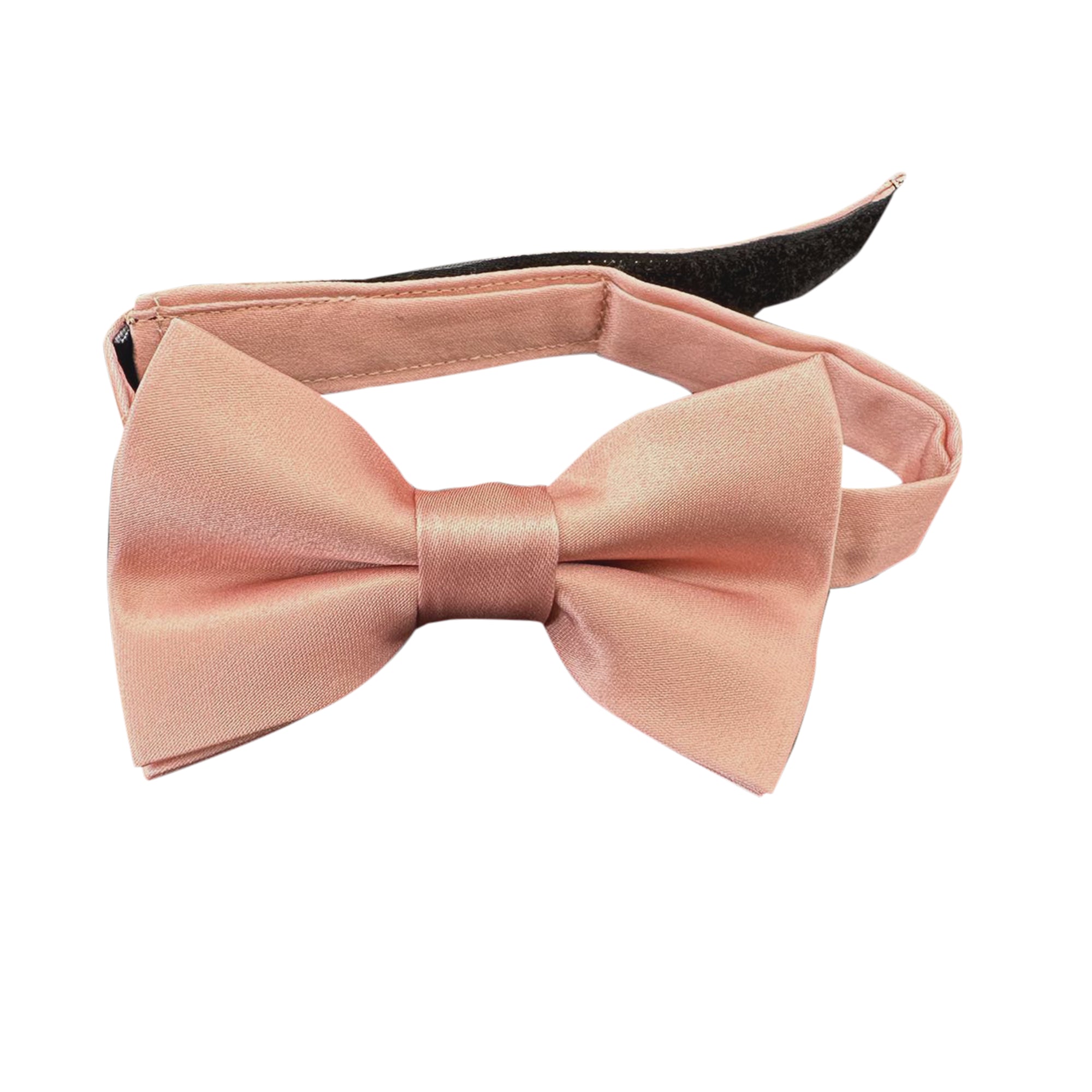 Champagne Rose Sundial Satin Kids Bow Tie