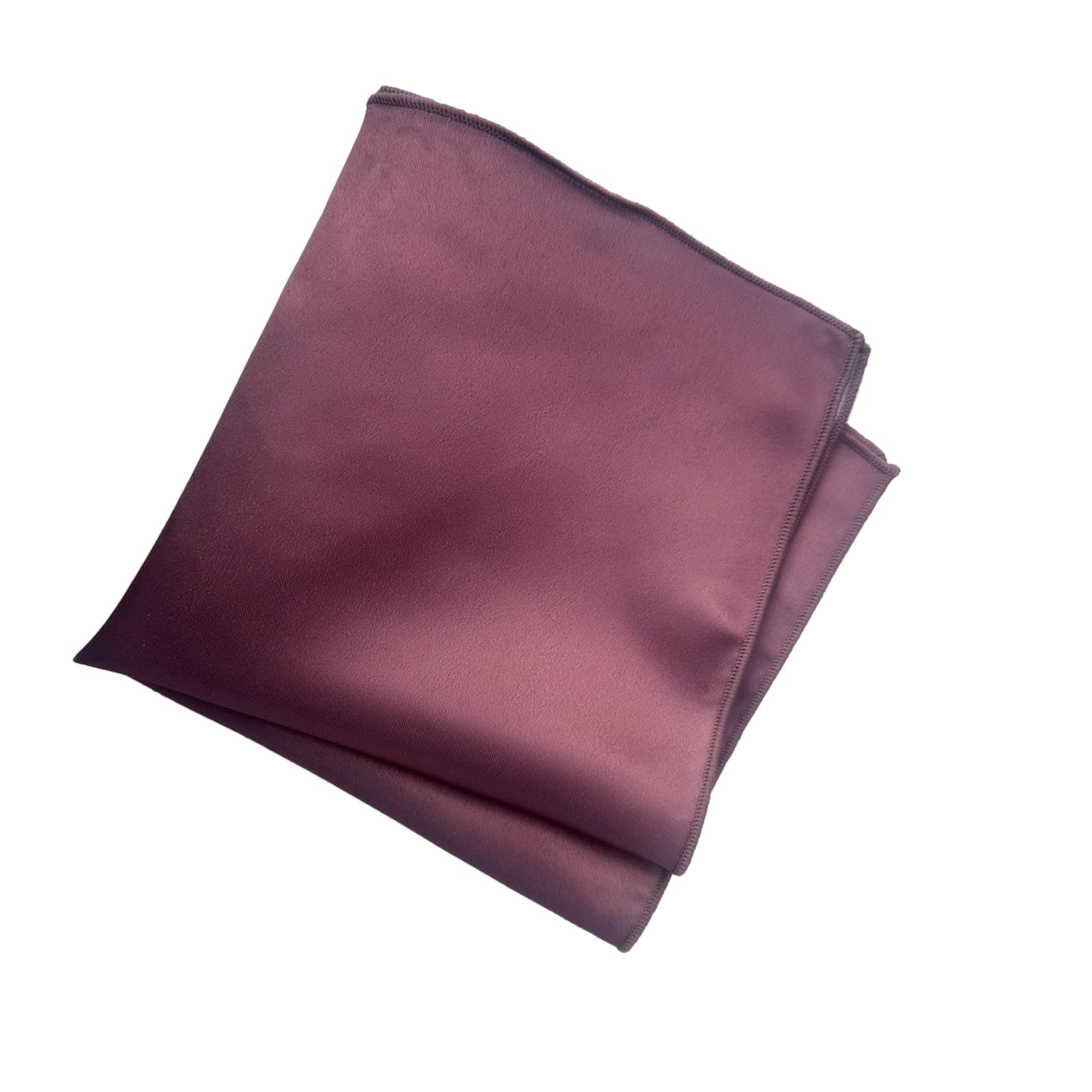 Amethyst Purple Satin Pocket Square