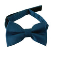 Ink Blue Satin Kids Bow Tie