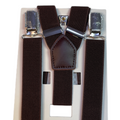 Brown Kids Suspender