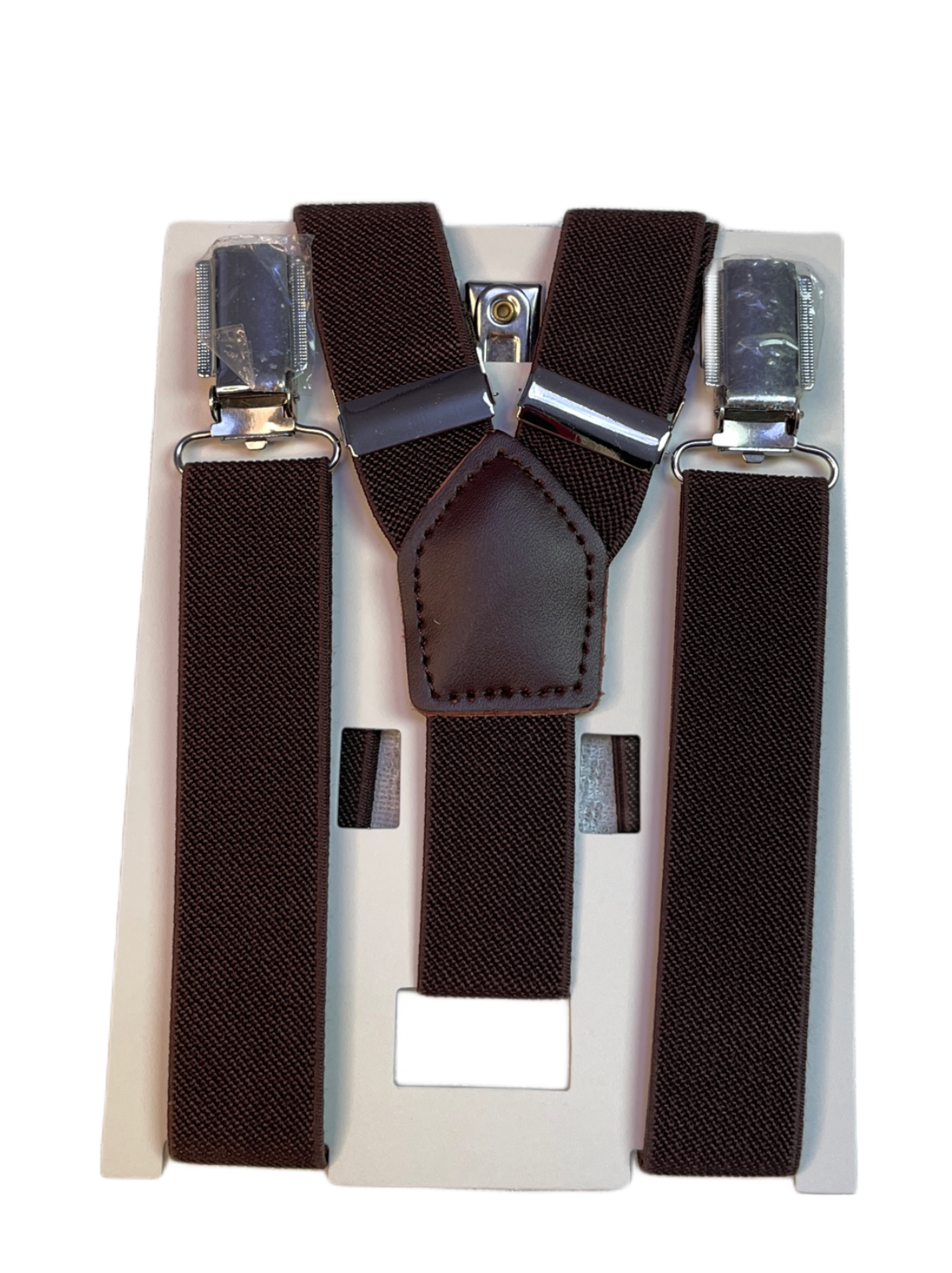 Brown Kids Suspender