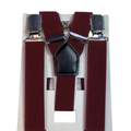Burgundy Kids Suspender
