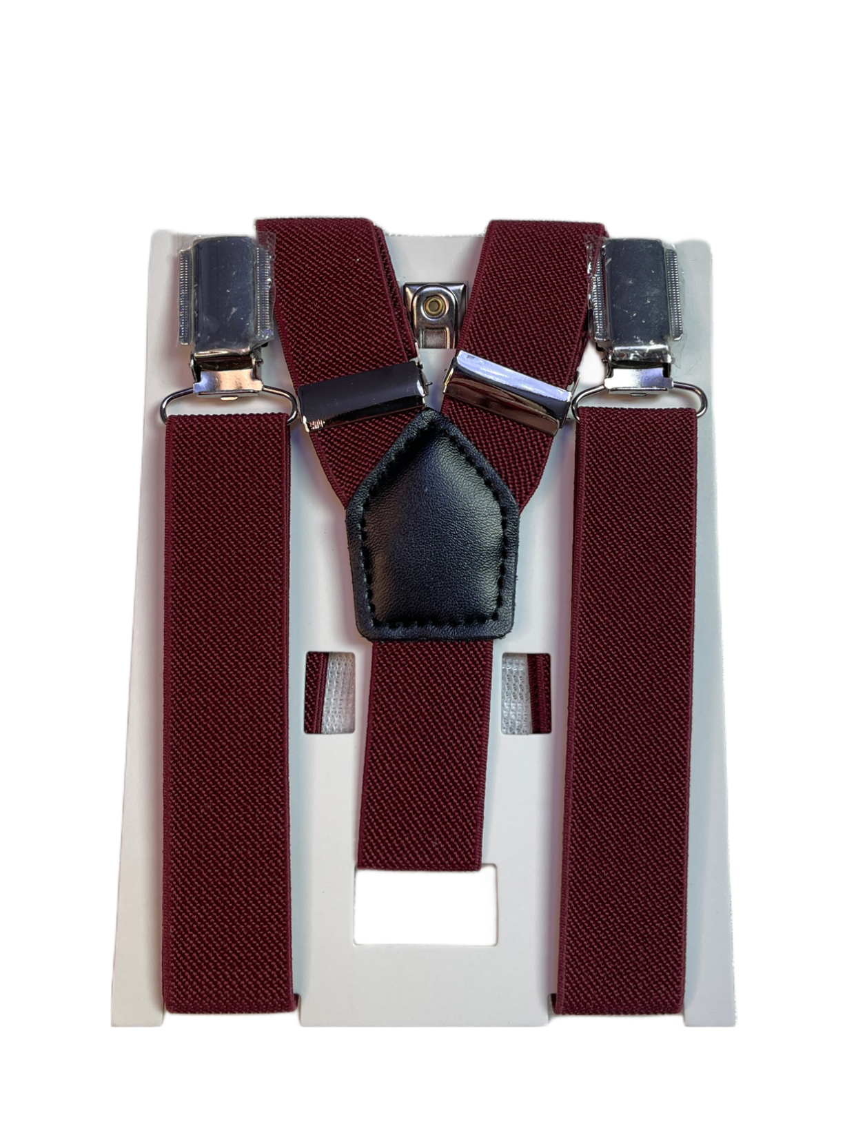 Burgundy Kids Suspender