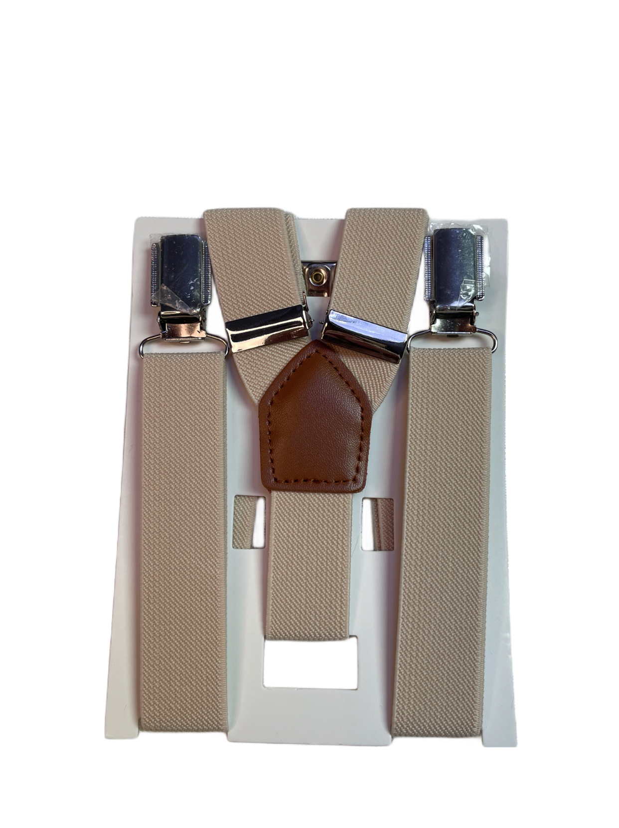 Champagne Oatmeal Kids Suspender