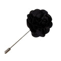 Dark Navy Flower Lapel Pin