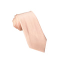 Peach Satin Necktie