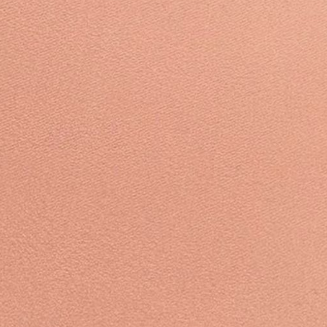 Champagne Rose Sundial Satin Fabric Swatch