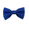 Royal Blue Satin Pre-tied Bow Tie
