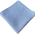 Pale Blue Tweed Pocket Square