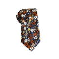 Rust Midnight Floral Necktie