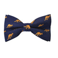 Navy Blue Kangaroo Pre-Tied Bow Tie