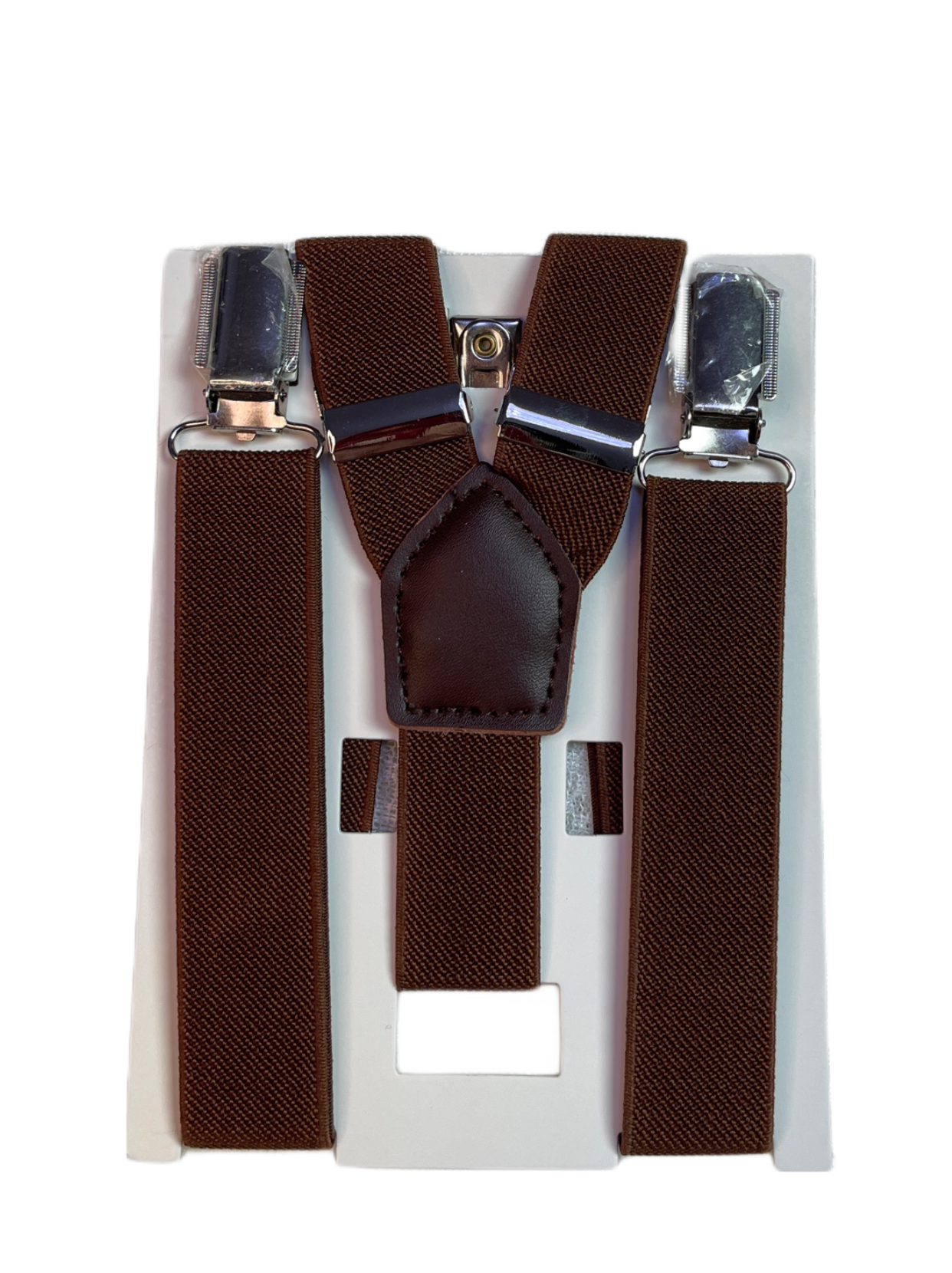 Chocolate Brown Kids Suspender