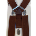 Chocolate Brown Adult Suspender