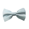 Dusty Blue Satin Pre-tied Bow Tie