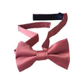 Dusty Rose Pink Satin Kids Bow Tie