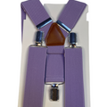 Dusty Purple Lavender Adult Suspender