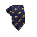 Navy Blue Kangaroo Necktie
