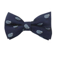 Dark Navy Blue Sheep Kids Bow Tie