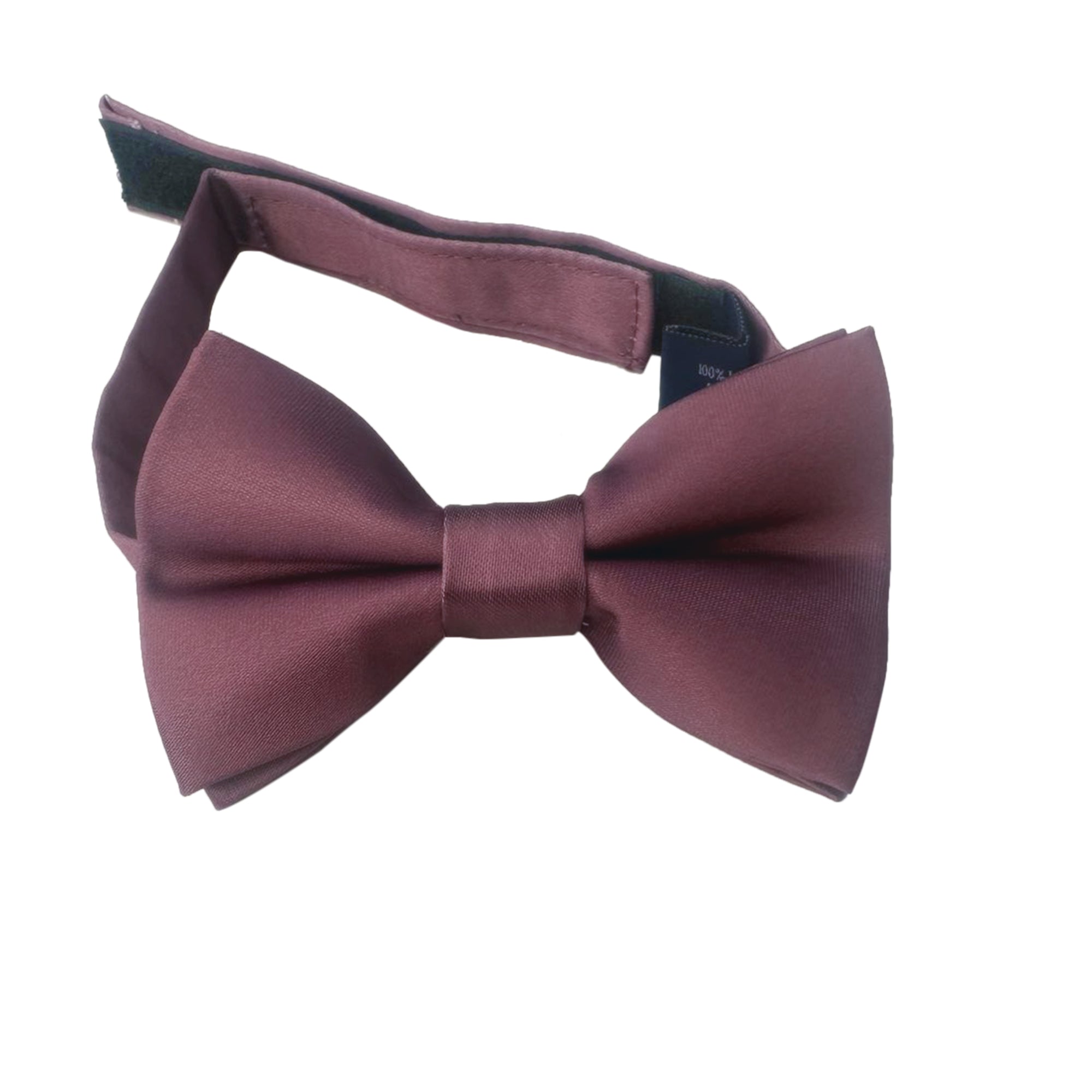 Amethyst Purple Satin Kids Bow Tie