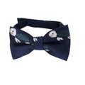 Navy Blue Sea Turtle Kids Bow Tie