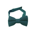 Forest Green Linen Kids Bow Tie