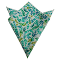 Sage Green Grass Pocket Square