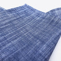 Navy Blue Linen Chambray Pocket Square