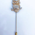 Night Owl Lapel Pin