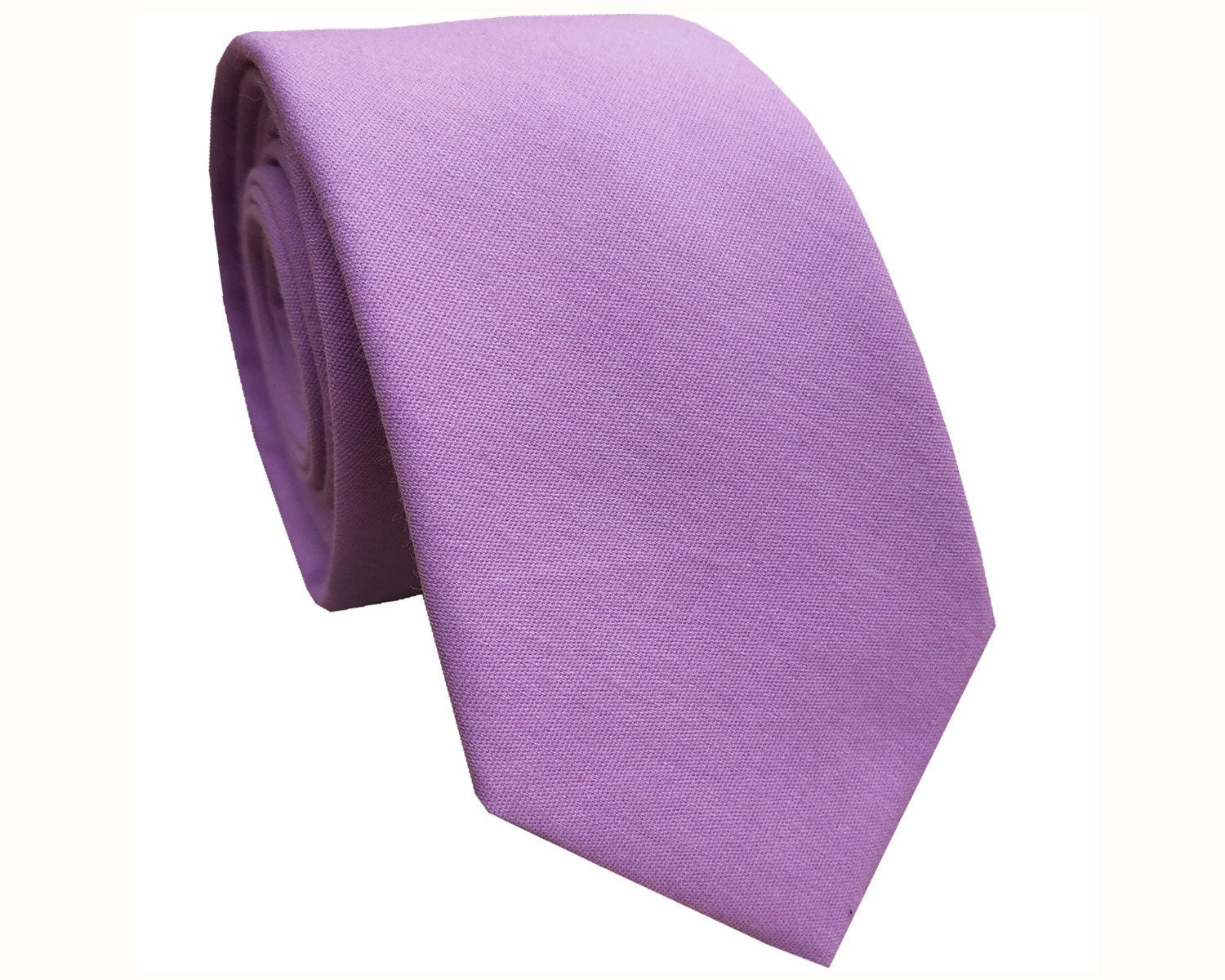 Purple Lilac Skinny Tie