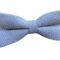 Sky Blue Polka Dots Bow Tie