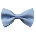 Light Blue Pre-tied Bow Tie