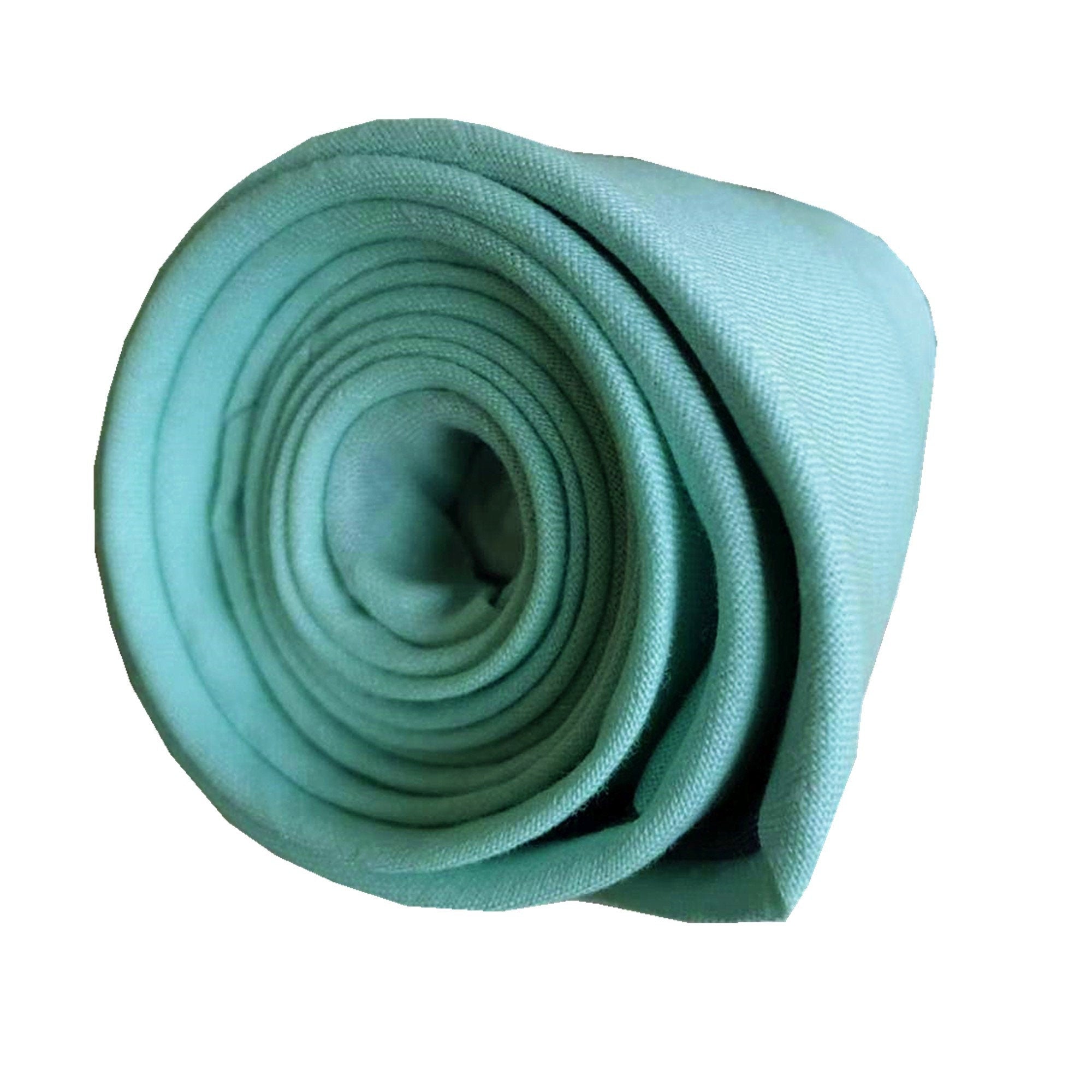 Mint Blue Slub Skinny Tie