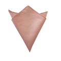 Nude Pink Linen Pocket Square