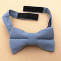 Dusty Blue Kids Bow Tie