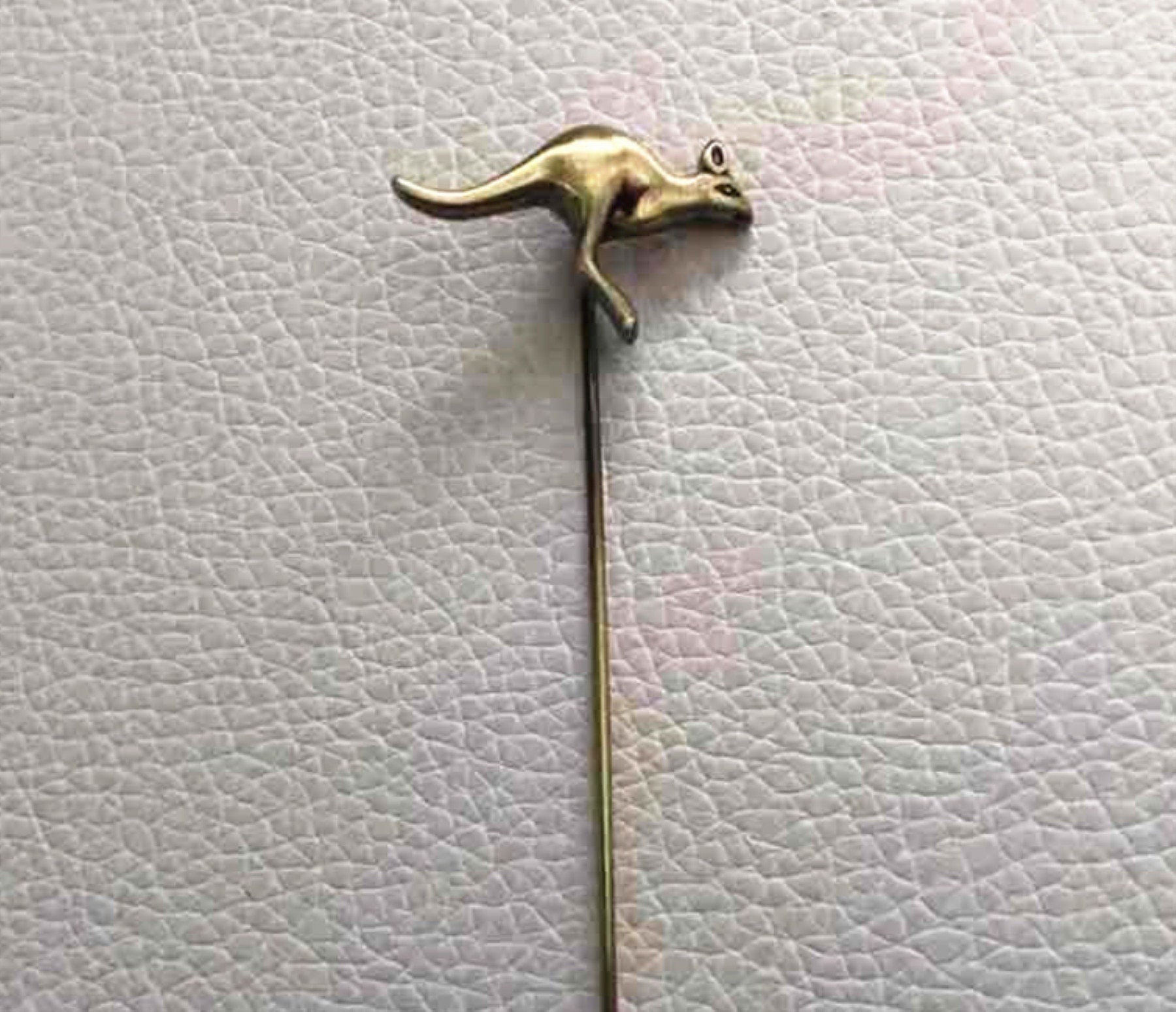 Antique Kangaroo Lapel Pin