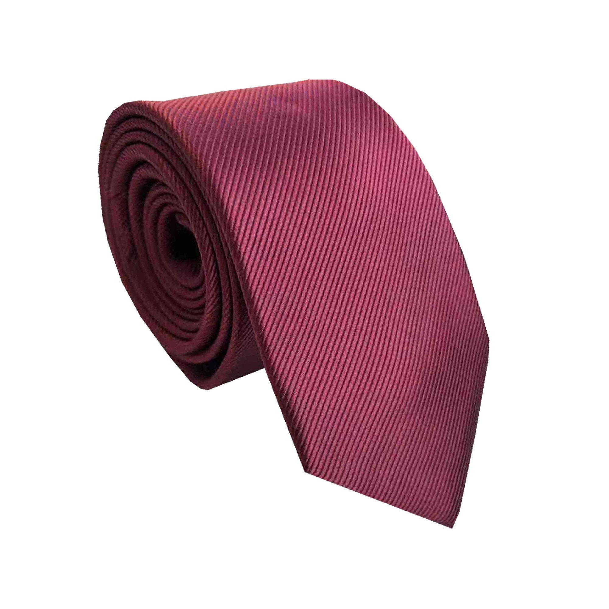Burgundy Weave Necktie