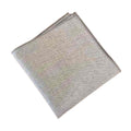 Grey Herringbone Pocket Square