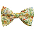 Yellow Daisy Floral Pre-tied Bow Tie