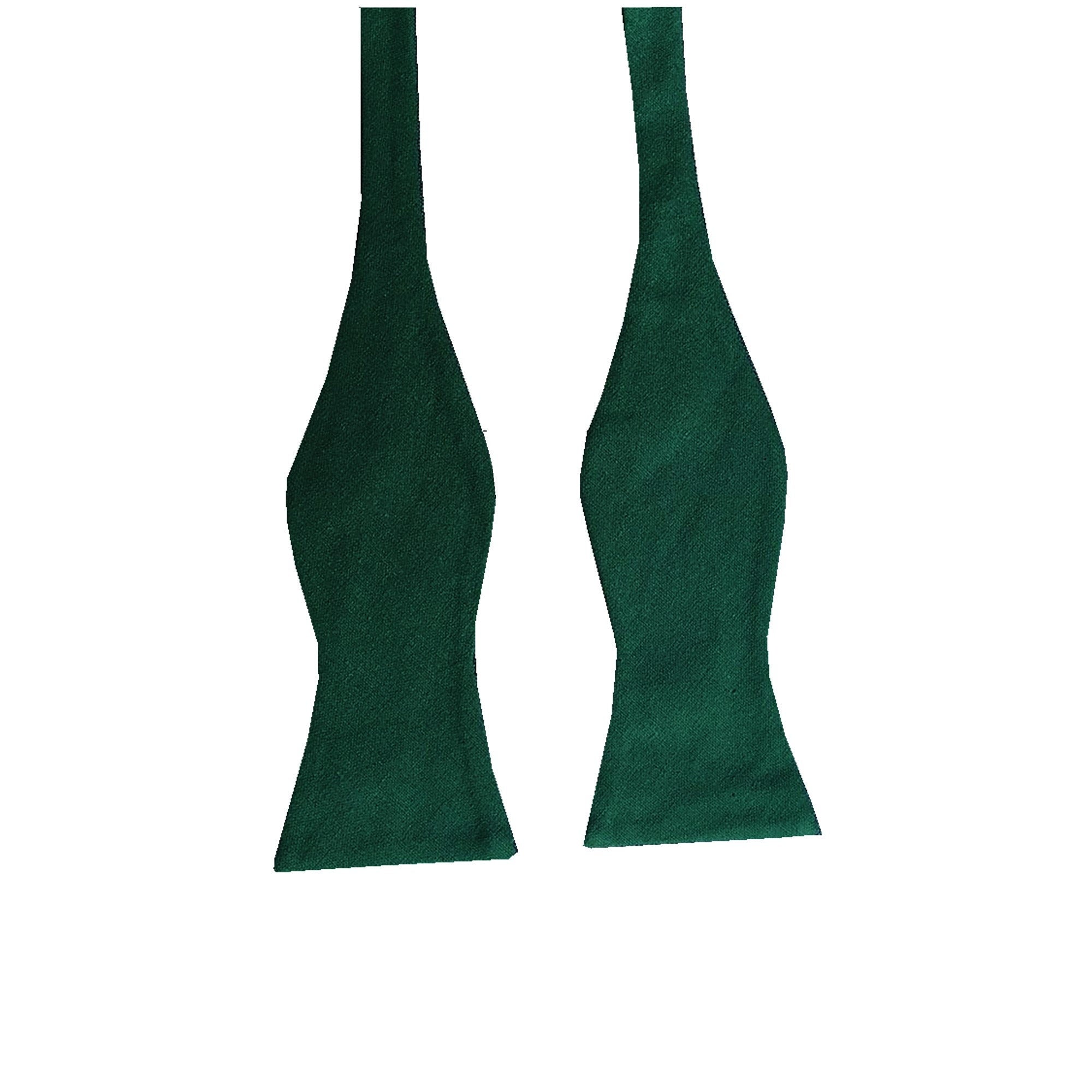 Forest Green Self-tied Bow Tie