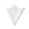 Off White Linen Pocket Square