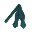 Forest Green Self-tied Tip Bow Tie