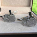 Silver Table Tennis Cufflinks