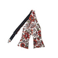 Paprika Sunflower Self-tied Bow Tie