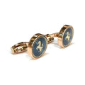Rose Gold Racing Horse Cufflinks
